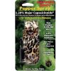 Pepper Shot 1.2% MC 1/2 oz fashion leatherette holster and Quick Release Key Chain leopard black/orange