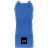 Rechargeable Runt 80,000,000 volt stun gun with flashlight and wrist strap disable pin Blue