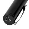 40,000,000 Volts Pen Stun Gun with battery meter and pocket clip Black
