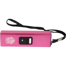Slider 40 million volt stun gun flashlight 4.9 milliamps Pink