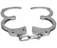 Solid Steel Handcuff Sliding Double Lock Mechanism
